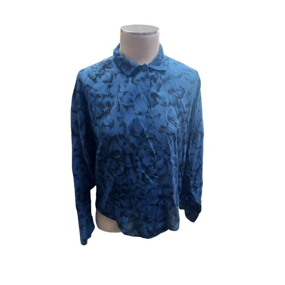 Women's Hawaii aloha print shirt size large floral